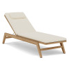 Sun Lounger with Cushion